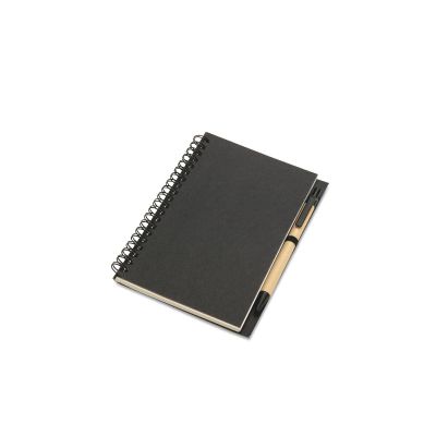 BLOQUERO - B6 recycled notebook with pen