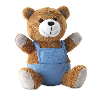NICO - Bear plush w/ advertising pants