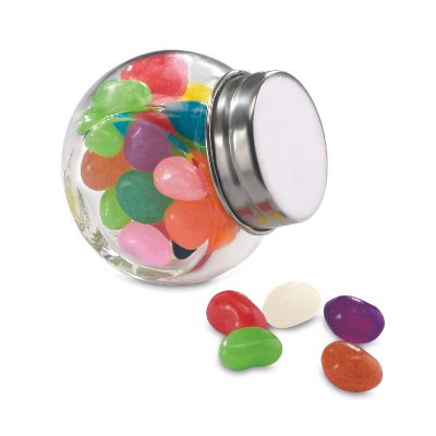BEANDY - Glass jar with jelly beans