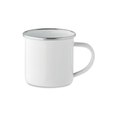 PLATEADO S - Enamel sublimation mug 200ml