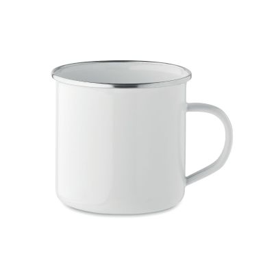 PLATEADO L - Enamel sublimation mug 500ml