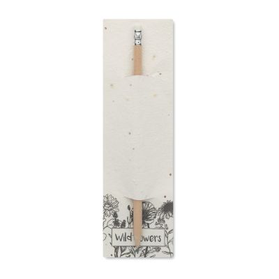 PENSEED - Natural pencil in seeded pouch