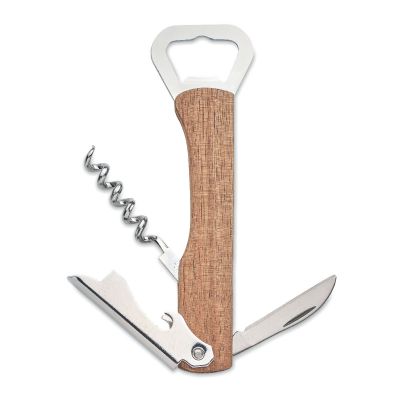WOOL - 3 in 1 acacia bottle opener