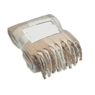 QUET - Chequered mohair blanket