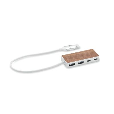 UBAH - Usb hub 4 ports 27,5 cm