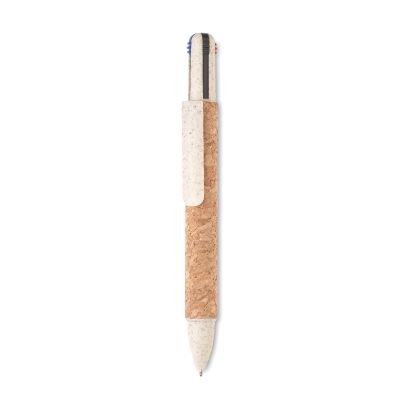 ARBOCHO - Cork 4-colour ink ball pen