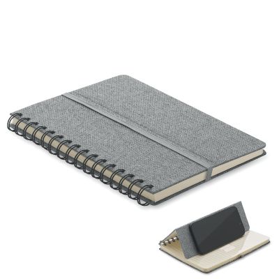 STRATA - A5 notebook with phone holder