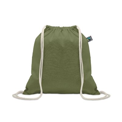 OSOLE DRAW COLOUR - Drawstring bag fairtrade 180gr