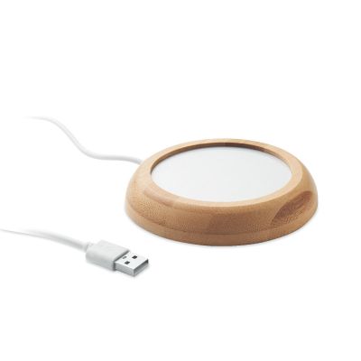 MUGLET - Bamboo mug warmer with usb