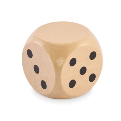 DADO - Schima wooden dice 5cm dia