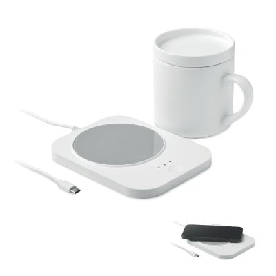 SIROTER - Wireless charger mug warmer set