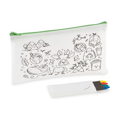 CRAY - Pencil case with 4 ons