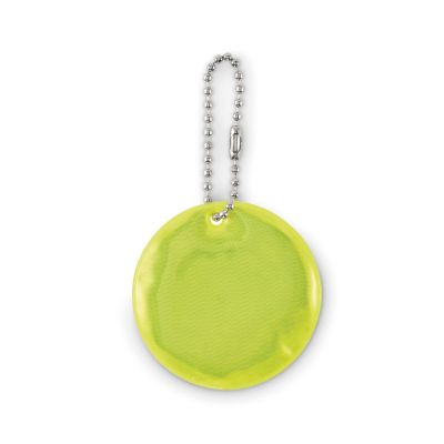 GRIN - Round reflective keyring