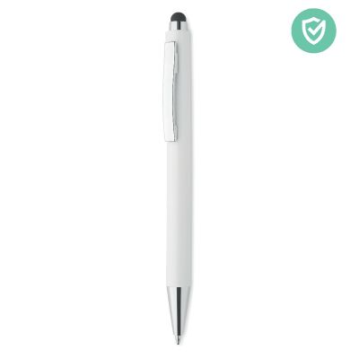 BLANQUITO CLEAN - Antibacterial stylus ballpen