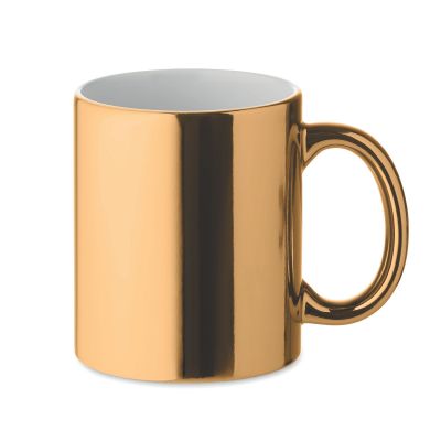 HOLLY - Ceramic mug metallic 300 ml