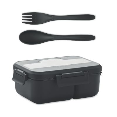 MAKAN - Lunch box with cutlery in pp