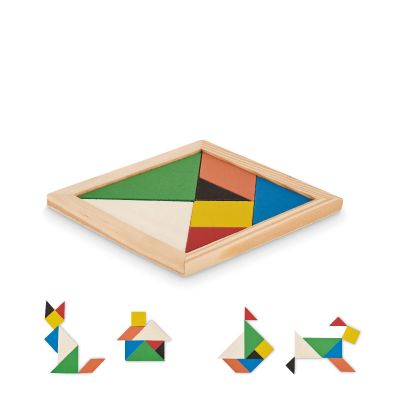TANGRAM - Puzzle in wood