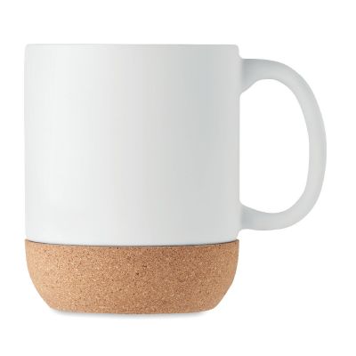 MATT - Ceramic cork mug 300 ml
