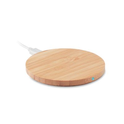 RUNDO LUX - Bamboo wireless charger 15w