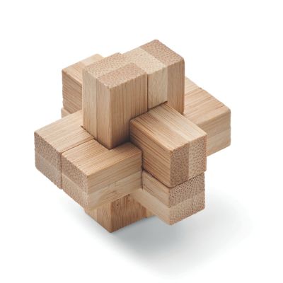 SQUARENATS - Bamboo brain teaser puzzle