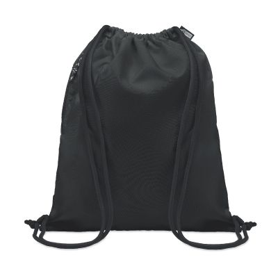 NIGHT - Large drawstring bag 300d rpet