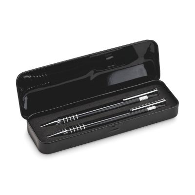 ALUCOLOR - Ball pen set in metal box