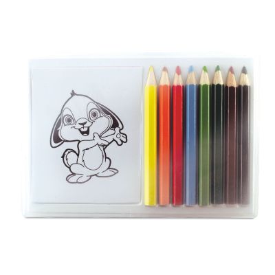 RECREATION - Wooden pencil colouring set