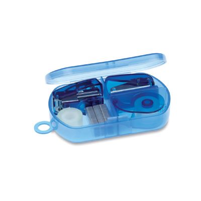 BUROBOX - Stationery set in plastic box