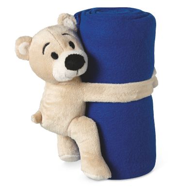 MANTA - Fleece blanket with bear
