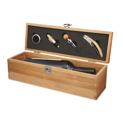 TARDOR - Wine set in bamboo box