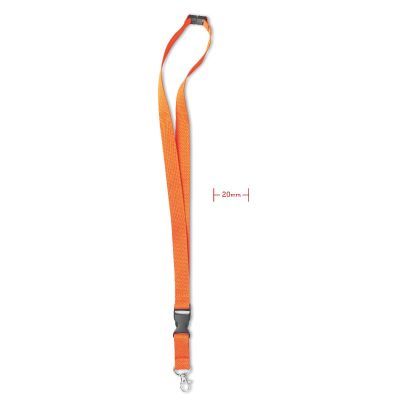 LANY - Ard hook and buckle 20 mm