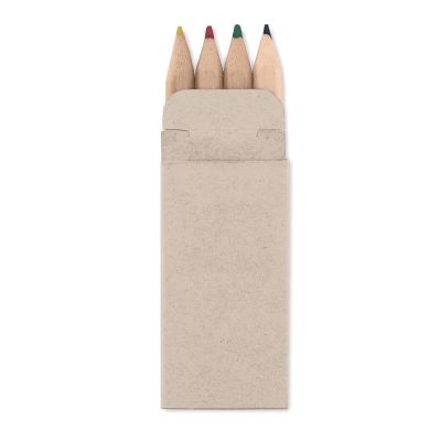PETIT ABIGAIL - 4 mini coloured pencils