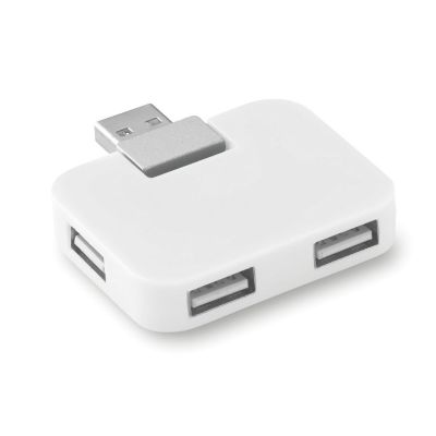 SQUARE - 4 port usb hub