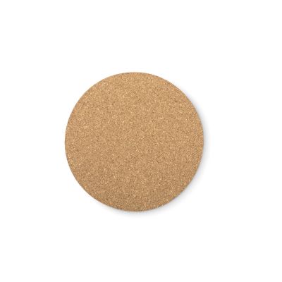 BIERPON - Round cork coaster