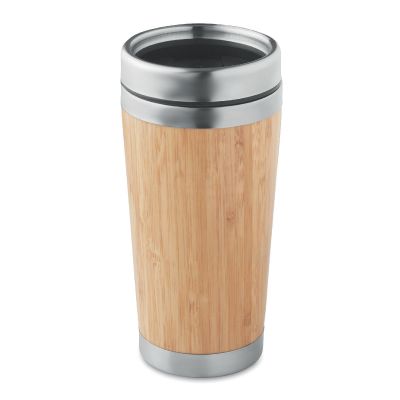 RODEODRIVE+ - Double wall bamboo flask 400ml
