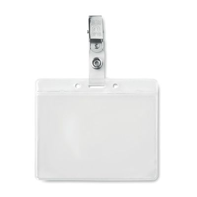 CLIPBADGE - Pvc badge holder