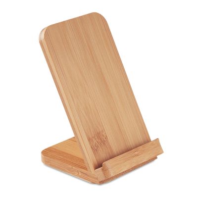 WIRESTAND - Bamboo wireless charge stand5w