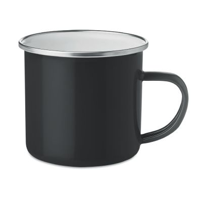 PLATEADO - Metal mug with enamel layer
