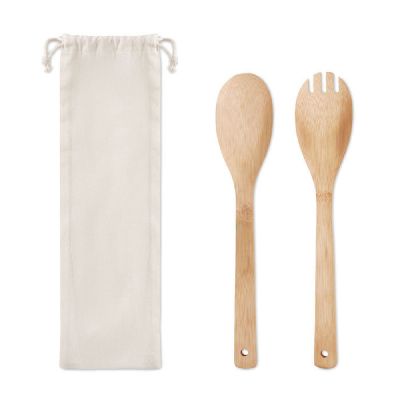 MAYEN SET - Set bamboo utensils salad