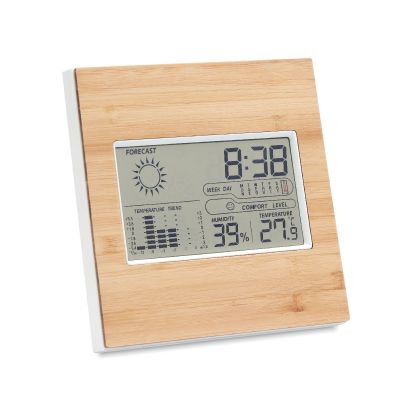 TURKU - Weather station bamboo front