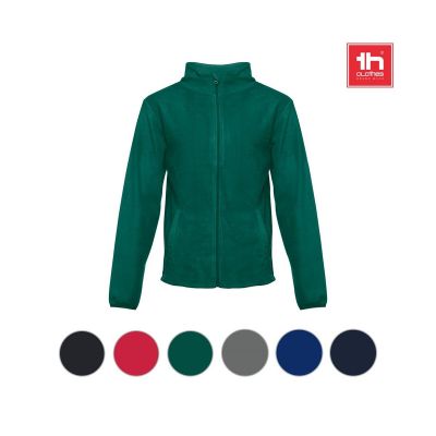 THC HELSINKI - Men's Polar fleece jacket with elasticated cuffs