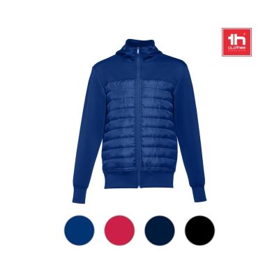 THC SKOPJE - Men's hooded jacket in 300T taffeta