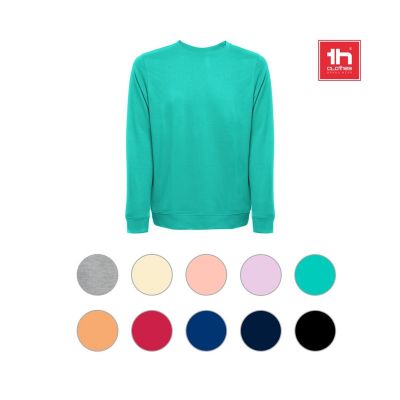 THC COLOMBO - Unisex Poly Cotton Sweatshirt with ribbed collar, cuffs and waistband