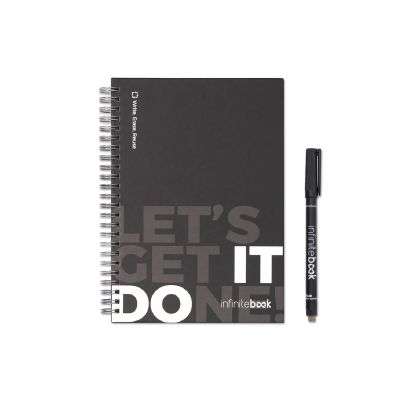STARTER KIT INFINITEBOOK - Infinitebook kit with hardcover, 1 cleaning kit, 1 marker and 1 ballpoint holder