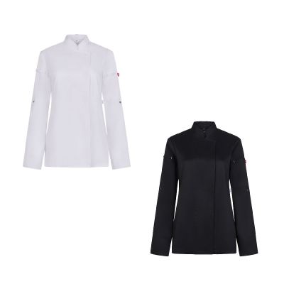 VL THOTH - Women's kitchen jacket (190 g/m²) made from cotton (35%) and recycled polyester (65%)