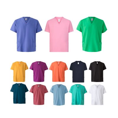 VL FLORA - Short-sleeved tunic (140 g/m²) made from 100% microfibre