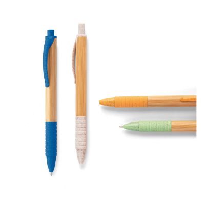 KUMA - Bamboo ball pen with non-slip clip
