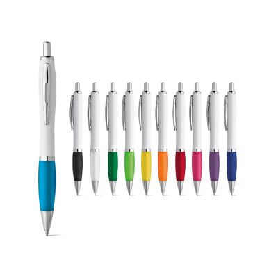 MOVE - ABS ball pen with clip and metal trim