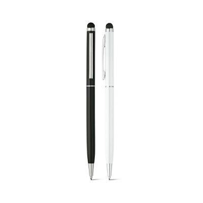 ZOE BK - Ball pen with touch tip in aluminium