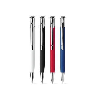 OLAF SOFT - Aluminium ball pen with rubber finish